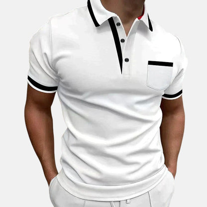 Alberto | Polo de manga corta Slim