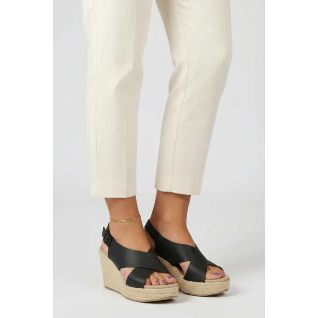 Ella | Damen Sommer Keil Sandalen Für Urlaub