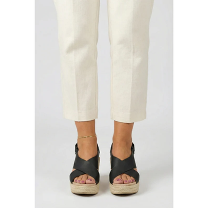 Ella | Damen Sommer Keil Sandalen Für Urlaub