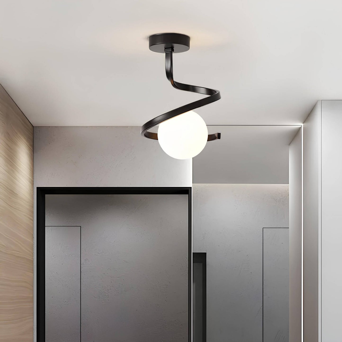 Tavon LED Deckenlampe | Luxuriöses Design | Warmes Licht | Aluminium & Acryl