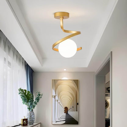 Tavon LED Deckenlampe | Luxuriöses Design | Warmes Licht | Aluminium & Acryl