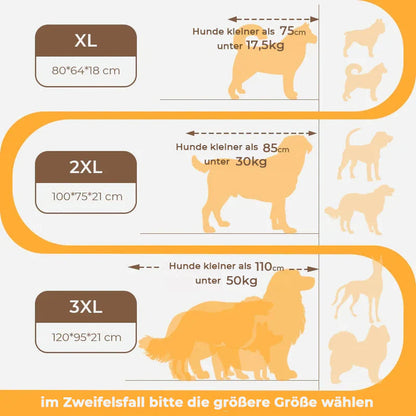 Ortopædisk Hundeseng - Komfort og Støtte for Store Hunde