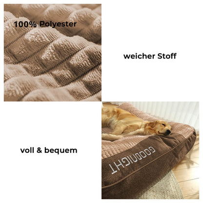 Ortopædisk Hundeseng - Komfort og Støtte for Store Hunde