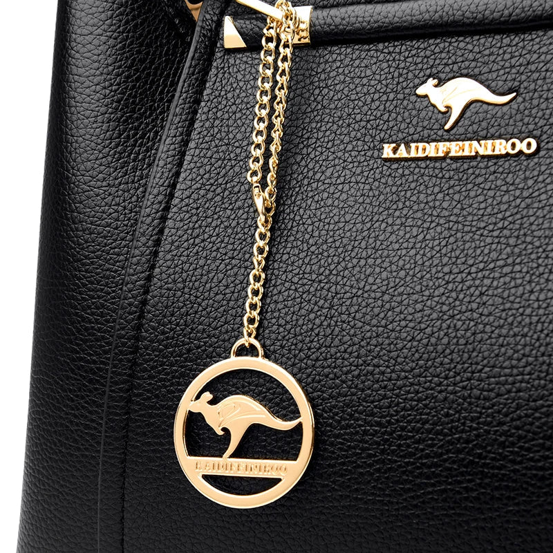 Shoulder Bag | Large, Leather | Women's Spacious Elegant Bag