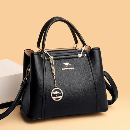 Shoulder Bag | Large, Leather | Women's Spacious Elegant Bag