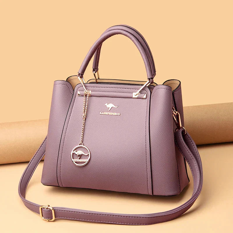 Shoulder Bag | Large, Leather | Women's Spacious Elegant Bag