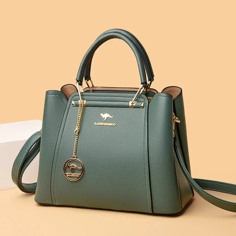 Shoulder Bag | Large, Leather | Women's Spacious Elegant Bag