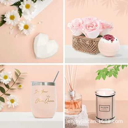 Luxury Bath Gift Set - BloomBath-Pink-State of Style