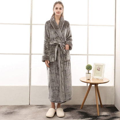 Luxury Fleece Plush Winter Robe