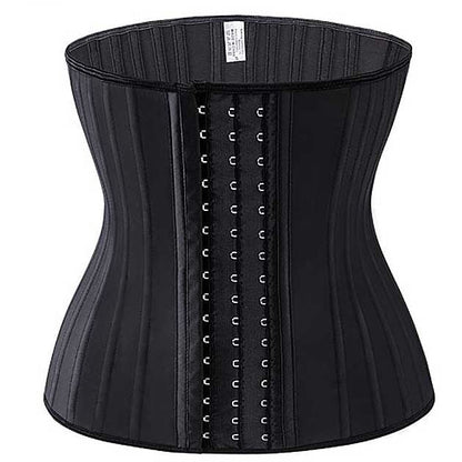 Luxury Latex Waist Trainer with Colombian Technology - Sandrine-Black-XS-Nora Luxe