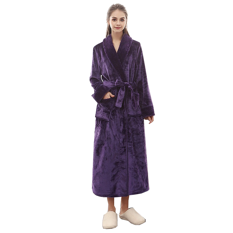 Luxury Fleece Plush Winter Robe