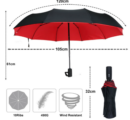 Umbrella with Wind Resistance