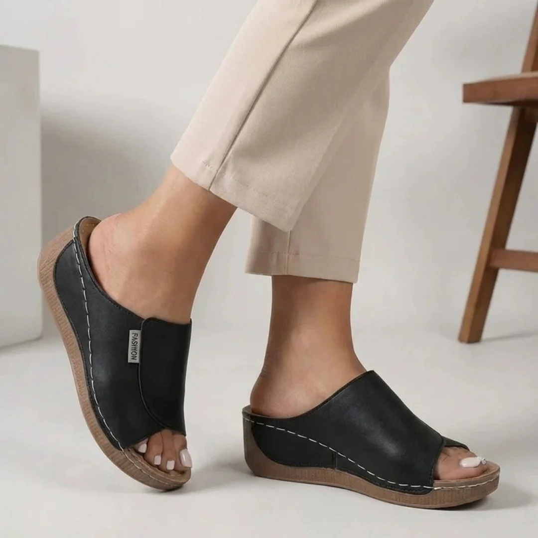 Madison | Damen Bequeme Pantoletten Sandalen