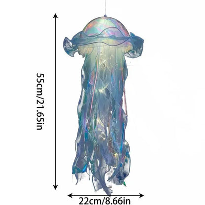 Magiczna lampa dziecięca ze zwierzęciem morskim - GlowFish-Fioletowy-Trend Polska
