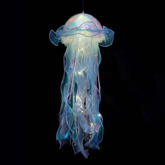 Magiczna lampa dziecięca ze zwierzęciem morskim - GlowFish-Fioletowy-Trend Polska