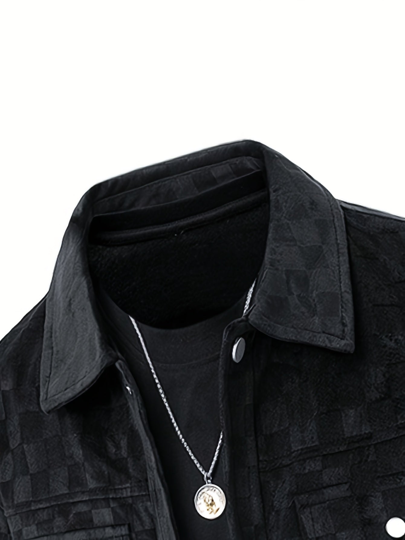 Mavrick Karierte Wildlederjacke