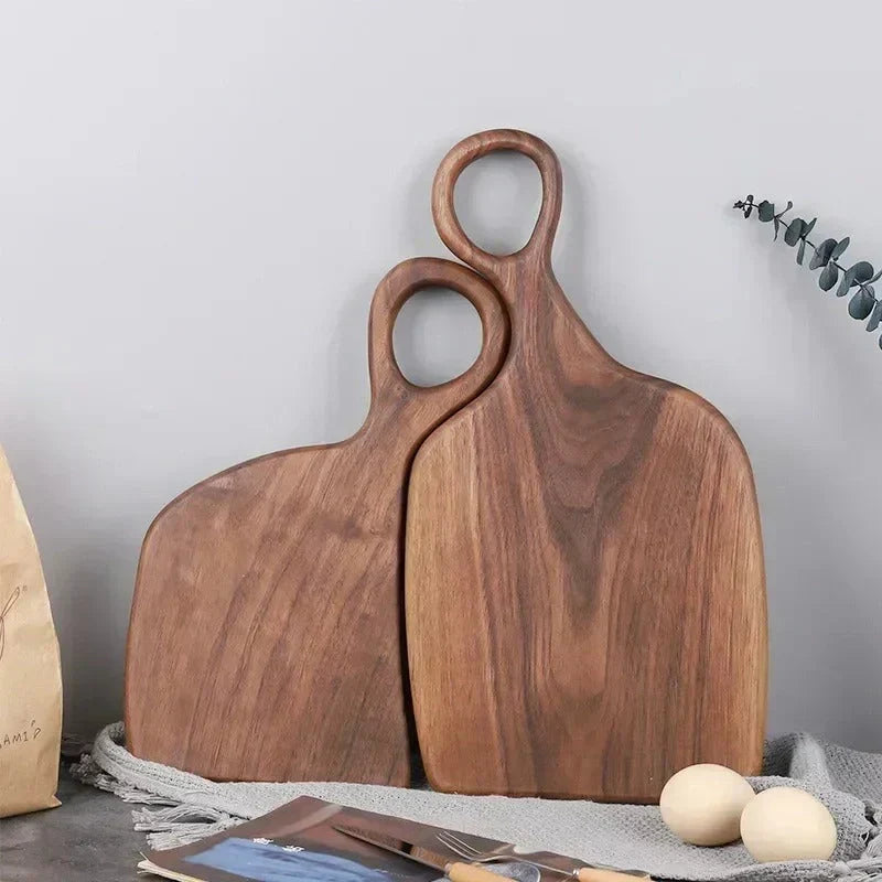 LoveBoards™ Luxe Set van 2 Walnoten Snijplanken
