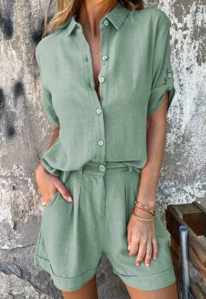 Lightweight Shorts and Top Set