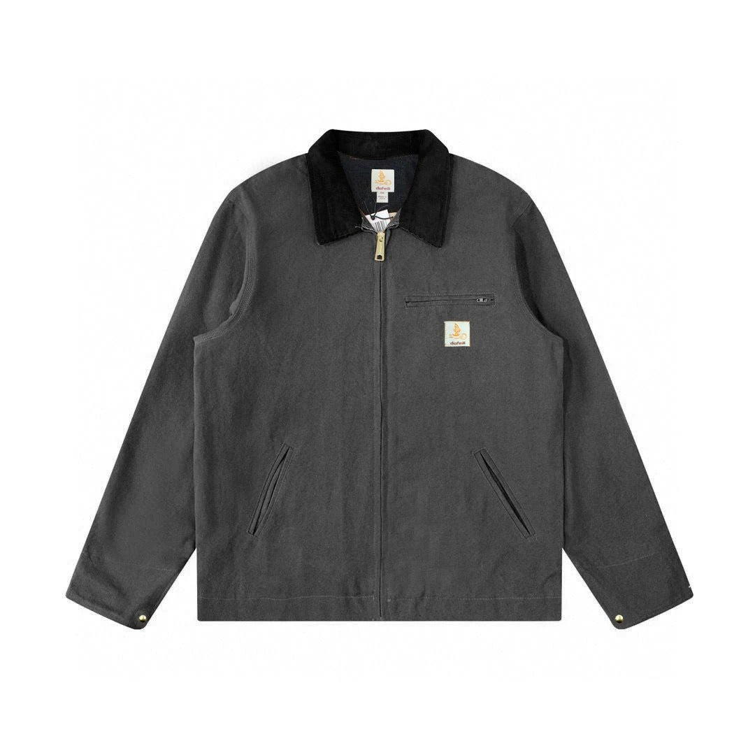 Men’s Vintage Washed Canvas Workwear Jacket