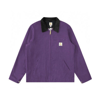 Men’s Vintage Washed Canvas Workwear Jacket
