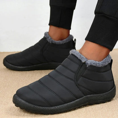 Tom Hollinger | Herren Slip-On Stiefel mit Fellfutter