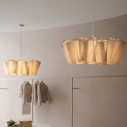 Solmara - Nordic Crème Stoffen Hanglamp