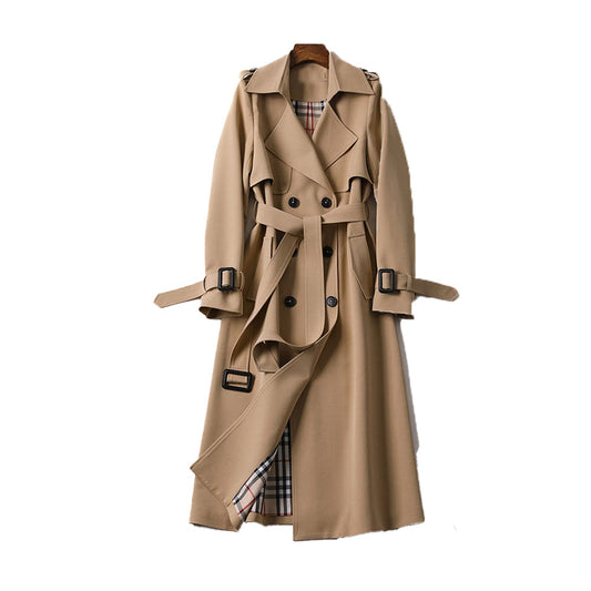 Emily | Women’s Double-Breasted Belted Trench Coat - Image 1