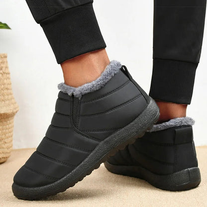 Tom Hollinger | Herren Slip-On Stiefel mit Fellfutter