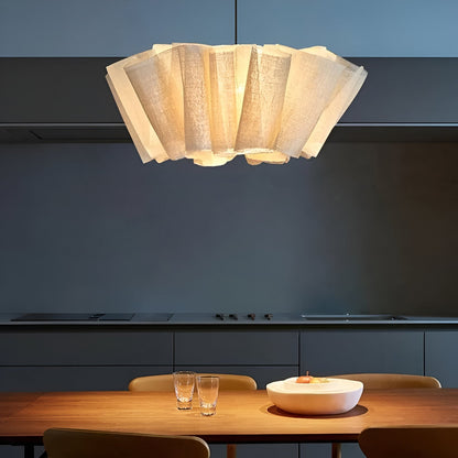 Solmara - Nordic Crème Stoffen Hanglamp