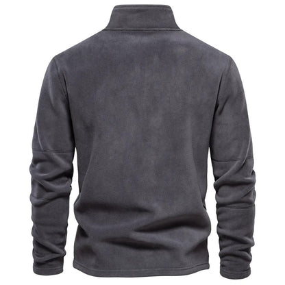 Herren Freizeit Pullover | Viertel Reißverschluss