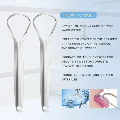 Stainless Tongue Scraper
