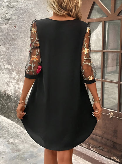Charlotte | Rochie de vară elegantă cu mâneci decorative