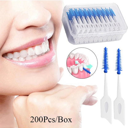 Interdental Floss Pick