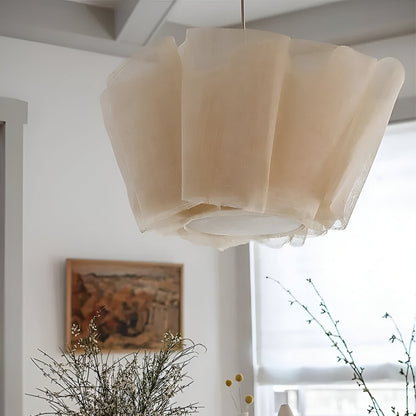 Solmara - Nordic Crème Stoffen Hanglamp
