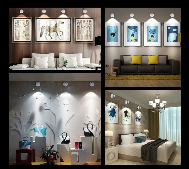 1+1  GRATIS | BrightGlow™ - Draadloze LED-spot [Laatste dag korting]