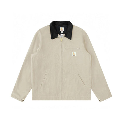 Men’s Vintage Washed Canvas Workwear Jacket