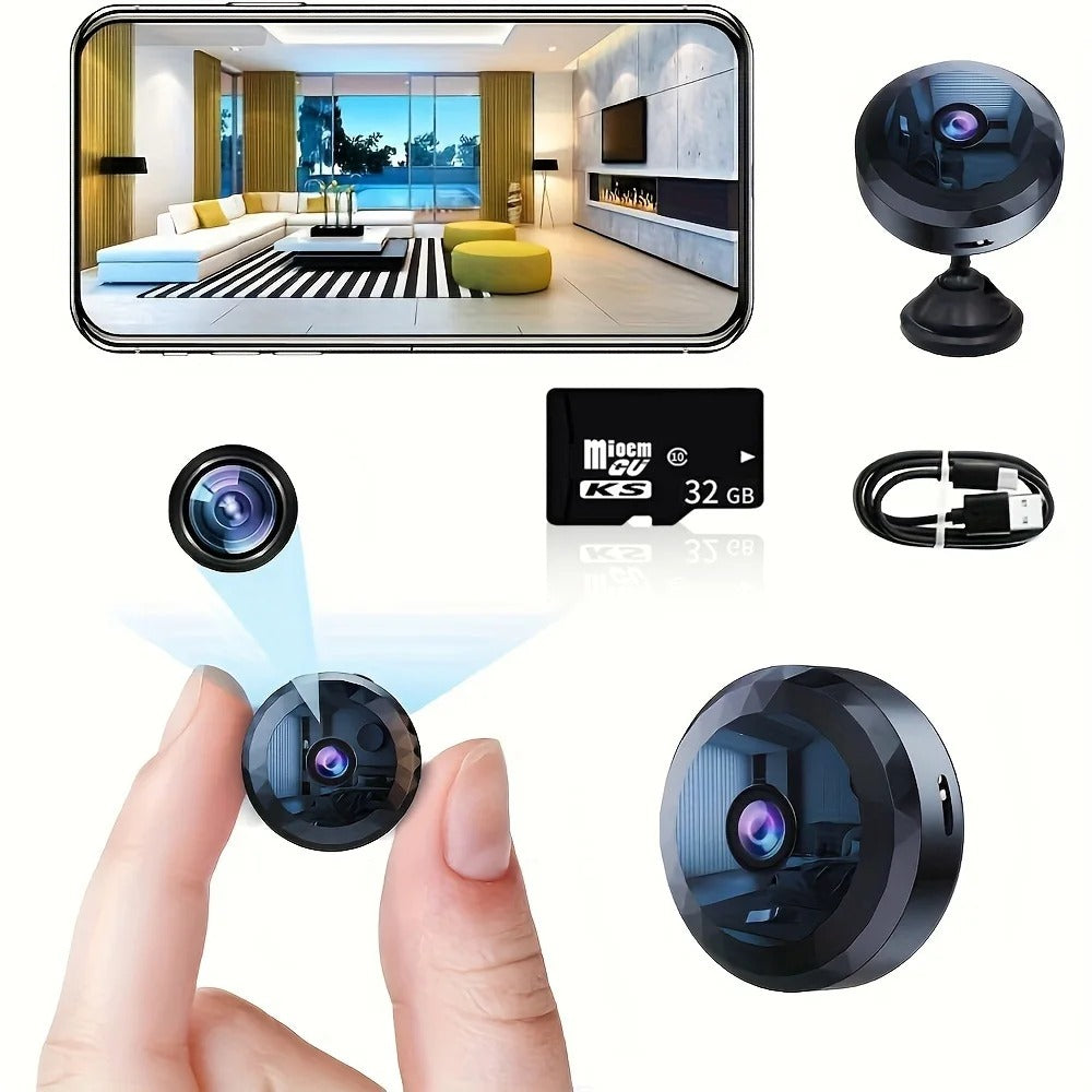 Compact HD Draadloze WiFi Beveiligingscamera