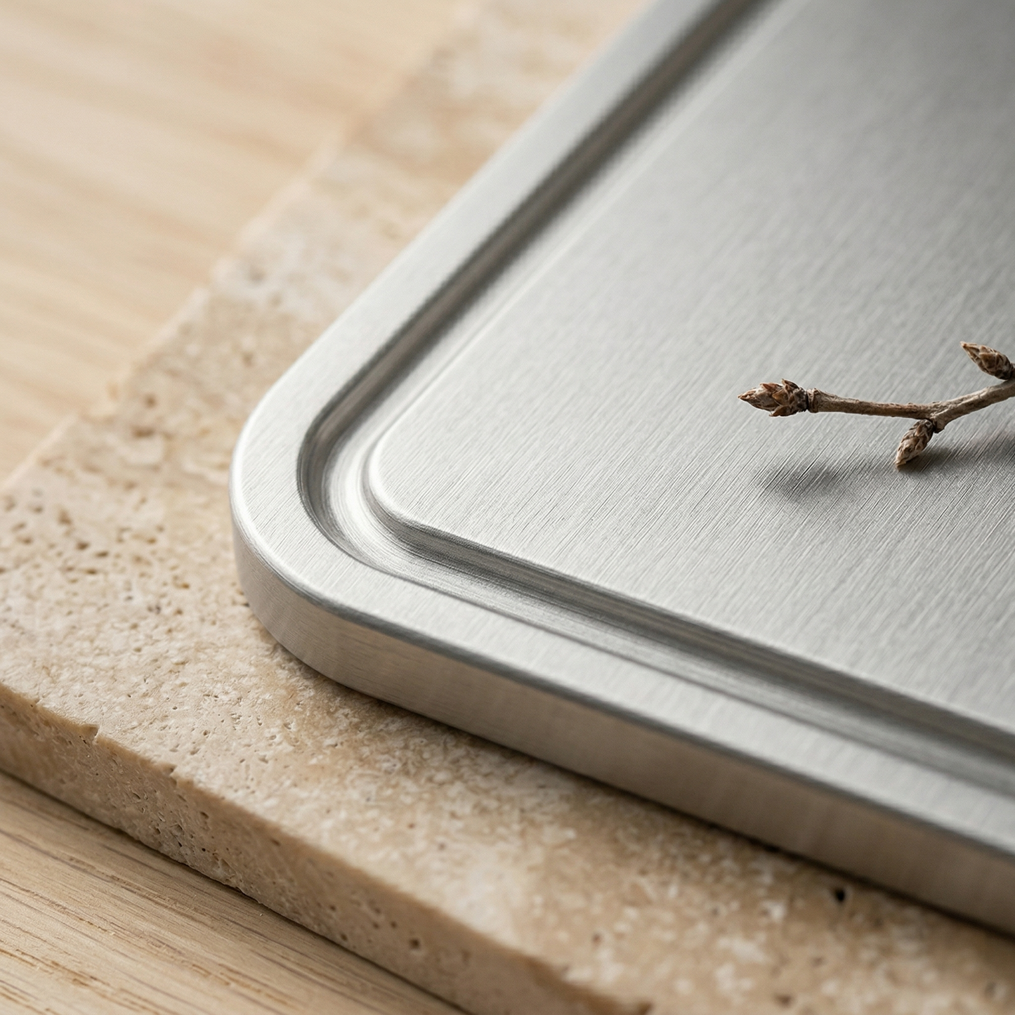 Titanium snijplank – Hygiënisch, duurzaam en gemaakt voor dagelijks gebruik