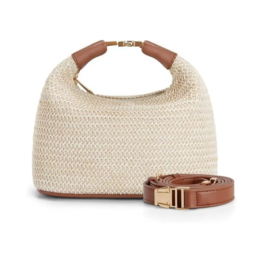 Woven Hobo Shoulder Bag