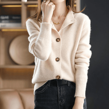 Valencia - Modische bequeme Damen-Strickjacke