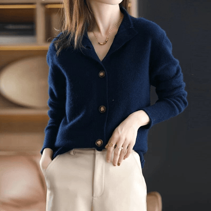 Valencia - Modische bequeme Damen-Strickjacke
