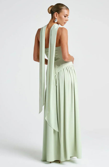 Rynellea - Elegant Strapless Evening Dress