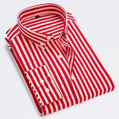 Jeroen - Camisa De Verano a Rayas Transpirable