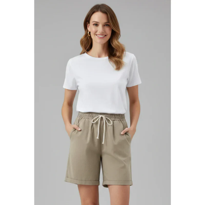 Maren | Damen Shorts Mit Kordelzug Für Sommer