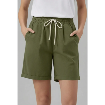 Maren | Damen Shorts Mit Kordelzug Für Sommer