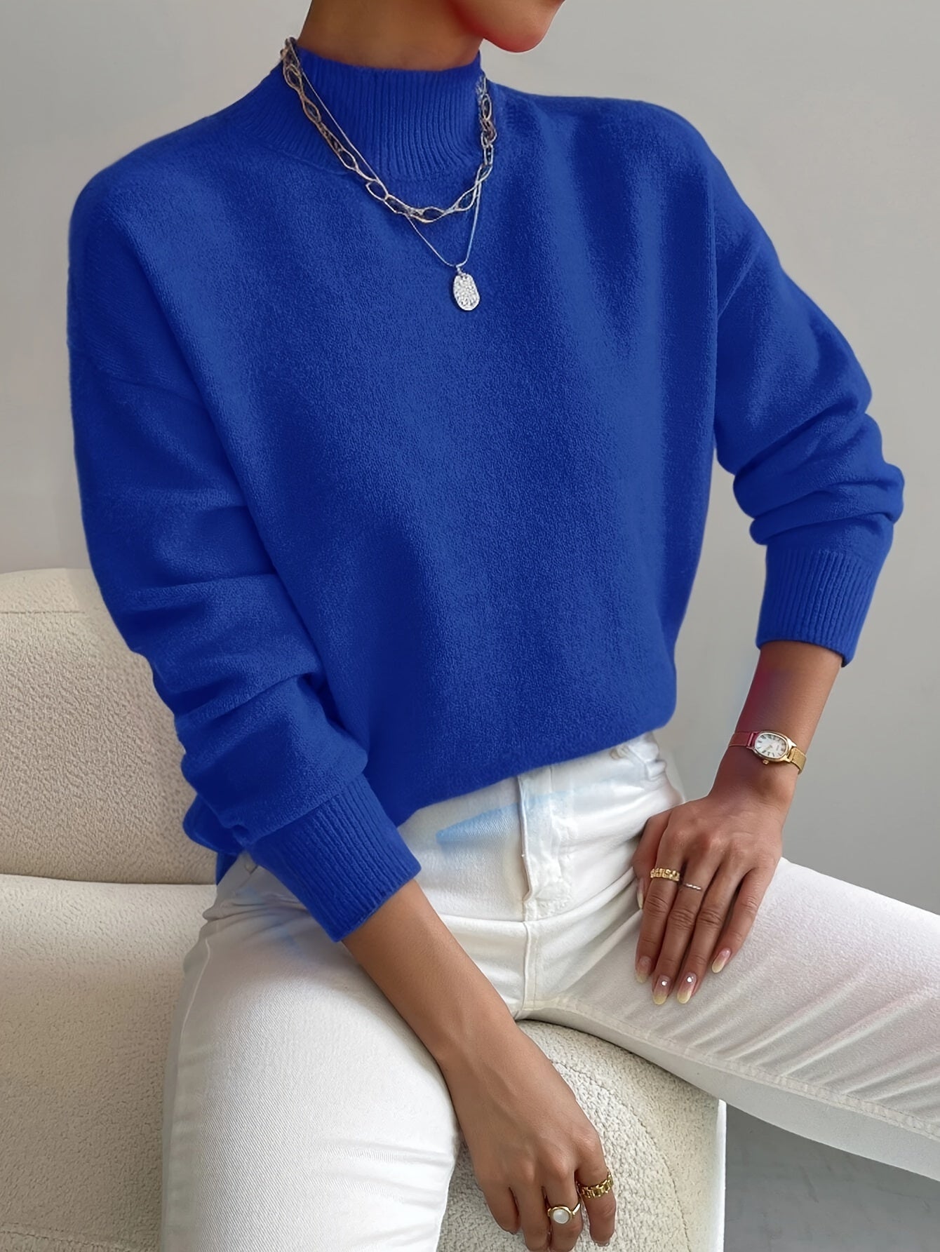 Yvonne – Eleganter & Warmer Damen-Pullover