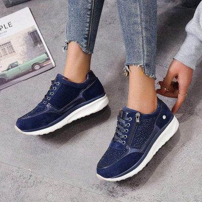 Maribel | Damen Sneaker schlicht und bequem