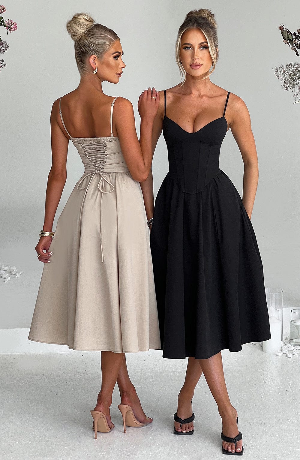 Maileen – Elegantne midi kleit
