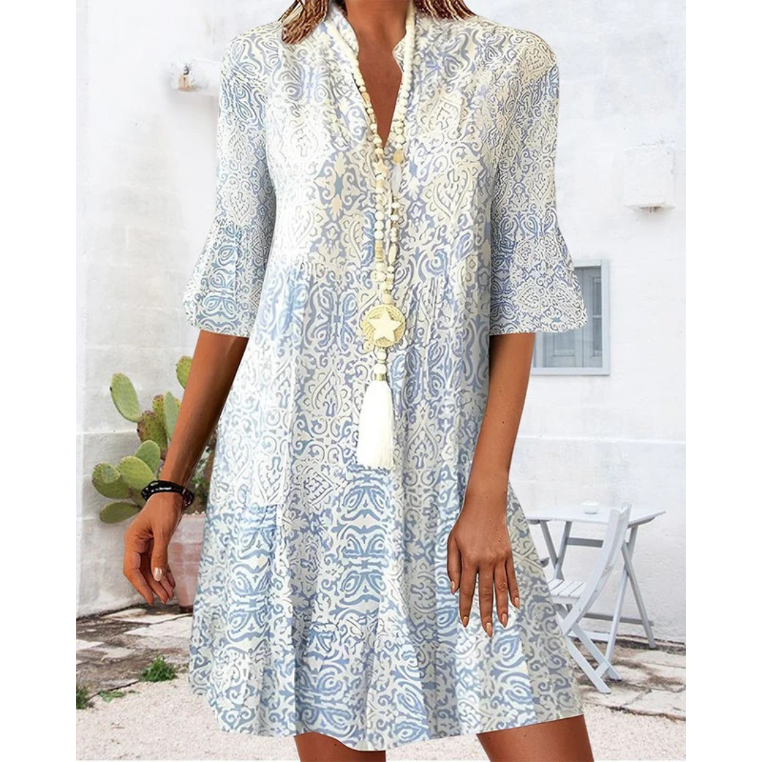 Marina | Damen Leichtes Sommer Minikleid