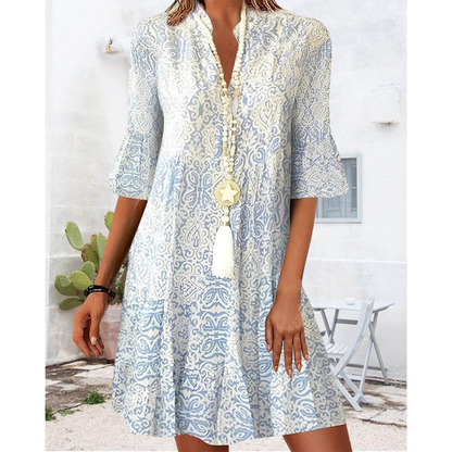 Marina | Damen Leichtes Sommer Minikleid